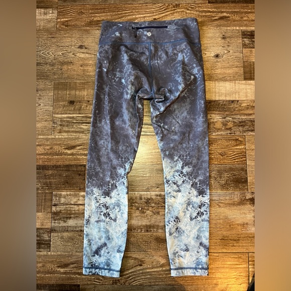 Lululemon Speed Wunder Train Legging in Deep Sea Ocean Women’s Size 6 - Picture 6 of 8